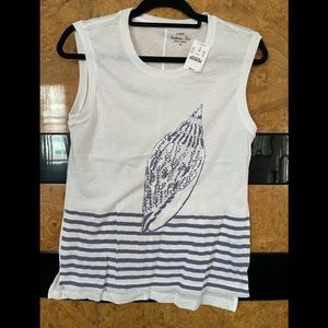 JCREW Sleeveless Tee Tank; size XS